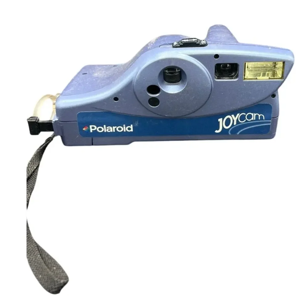 📸 Polaroid JoyCam Instant Camera 90s Retro Film Camera  Blue Vintage Unit